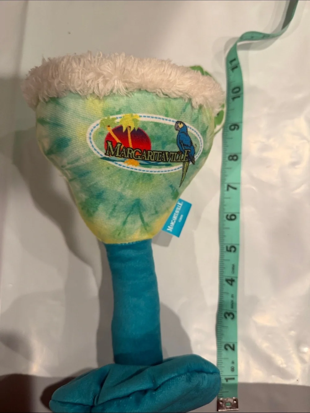 Margarita Glass Dog TOY NEW Pet Squeaky Chew Toy crinkle margaritaville large L